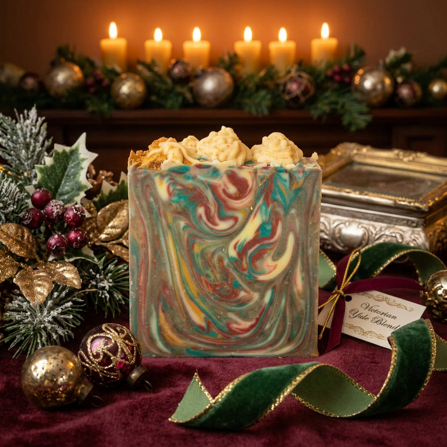 The Gilded Noel-Triple Butter & Tallow Soap 191g
