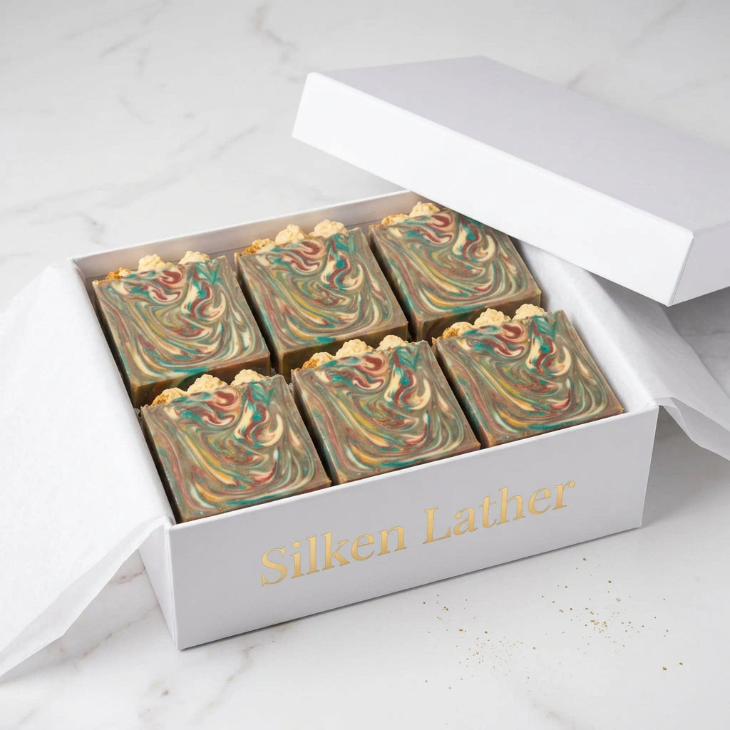 The Gilded Noel=Triple Butter & Tallow Soap 191g