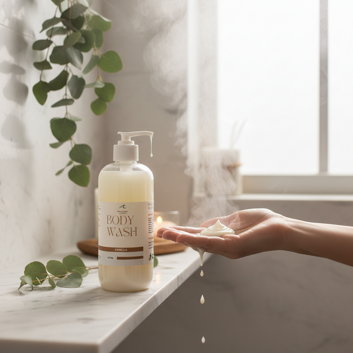 Vanilla Body Wash 473ml – Natural Hydrating Cleanser for Soft, Smooth Skin