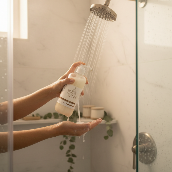 Vanilla Body Wash 473ml – Natural Hydrating Cleanser for Soft, Smooth Skin